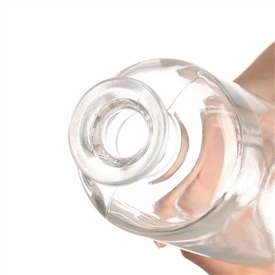 Glazen fles van 375 ml